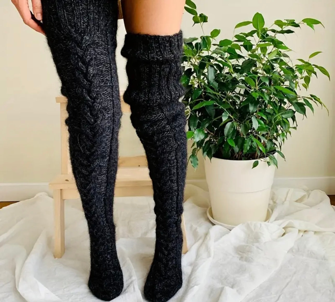 Knee-High Leg Warmers