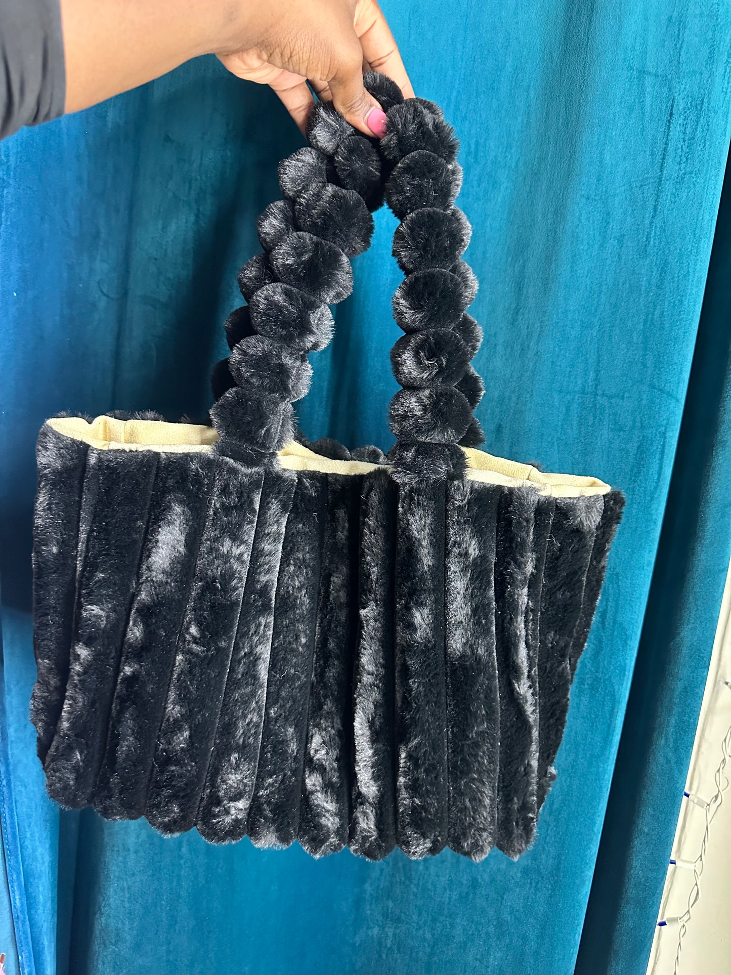 Fuzzy Tote Bag