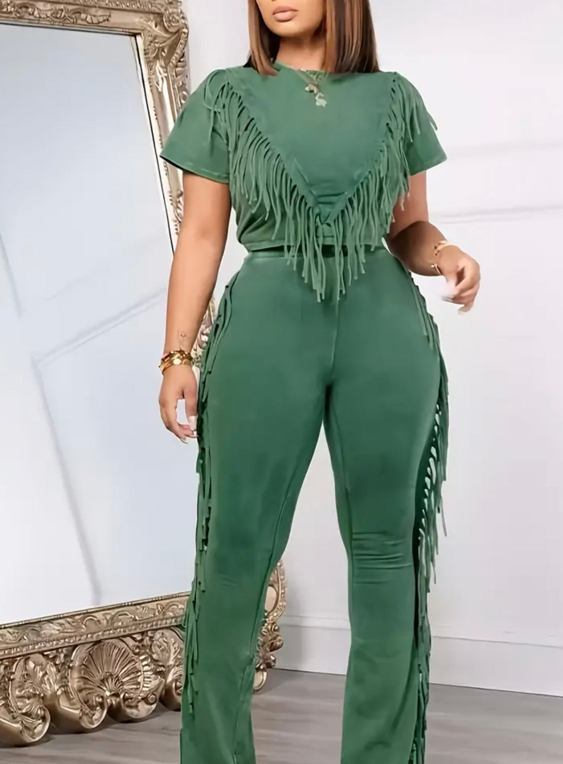 Olive Two piece Set