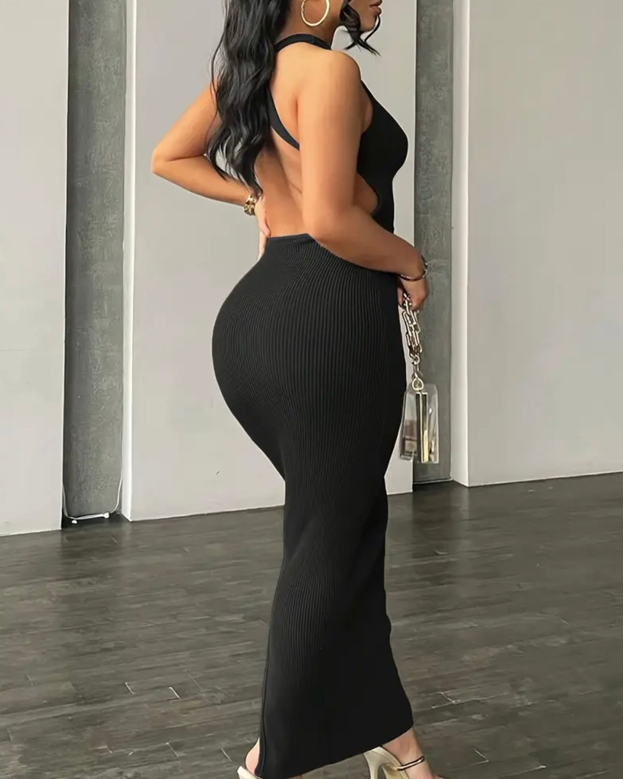 Backless Long Dress
