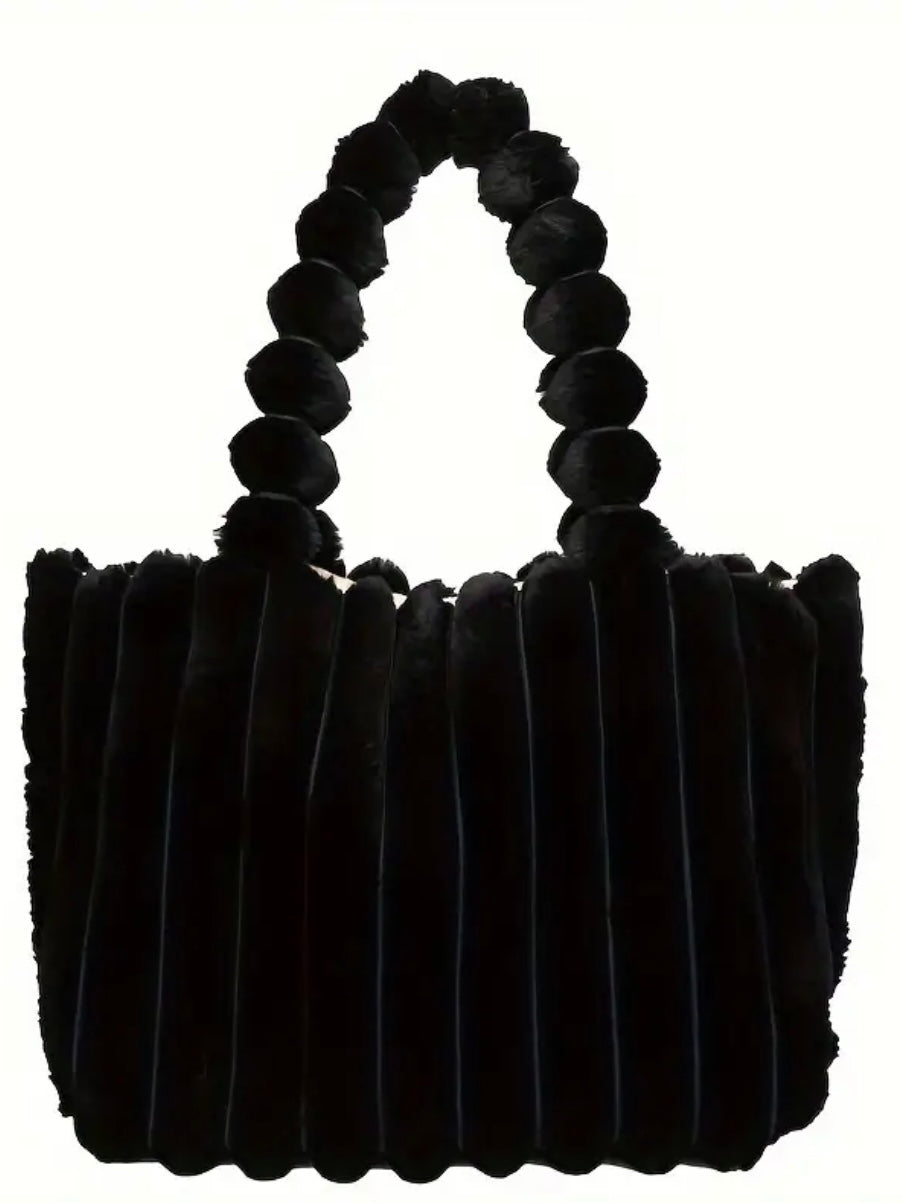Fuzzy Tote Bag